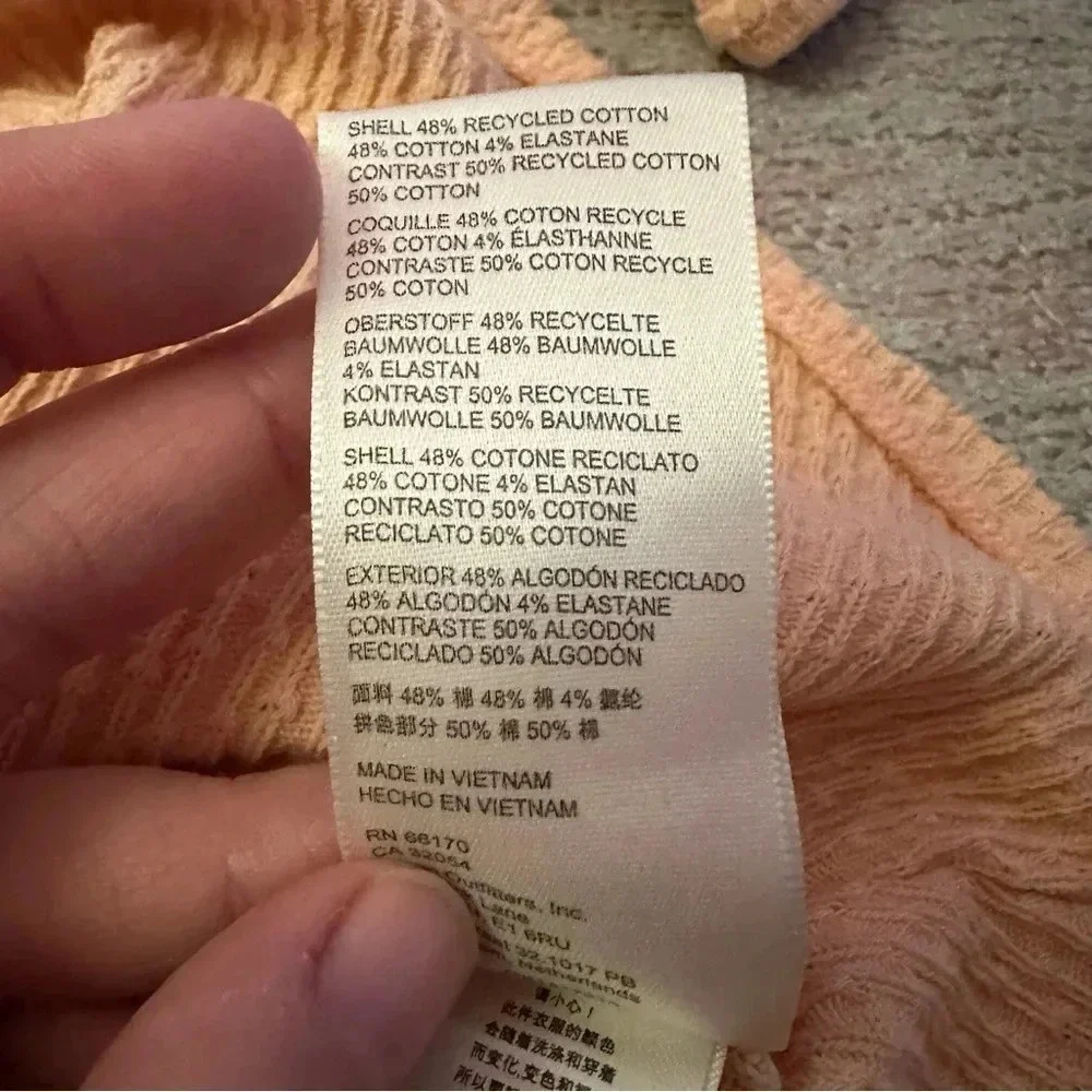 Free People• Sunset Drive Coral top size XS - Picture 7 of 15